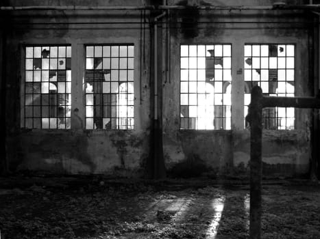 Abandoned factory industrial archeology architecture