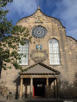 Canongate Church in Edinburgh, Scotland, United Kingdom