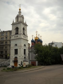 Church; Pokrovsk; a cathedral; Moscow; summer; a temple; Christianity; red; the area; domes; a monument       