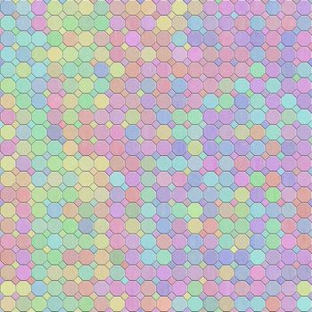 texture of mottled square shapes in pastel colors