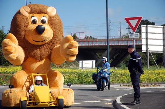 Tour de France 2008. 
Location: Brest, Brittany 
Date: 2008-07-05