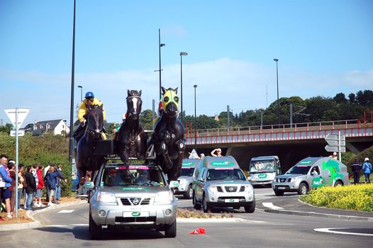 Tour de France 2008. 
Location: Brest, Brittany 
Date: 2008-07-05