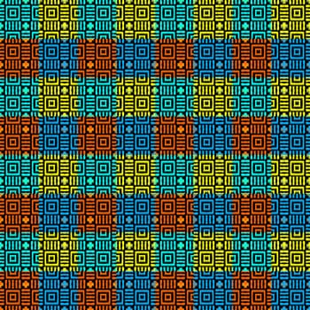 seamless texture of bright colored blocks with texture