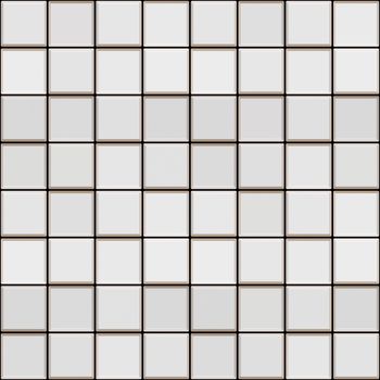 seamless texture of white glossy square tiles 