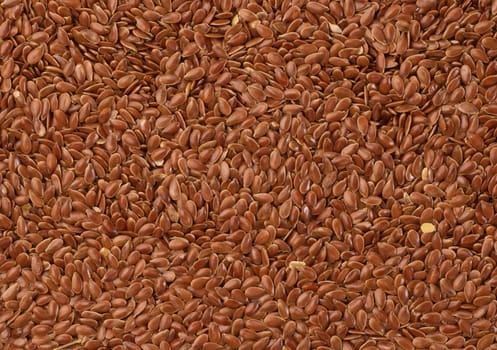Full frame take of linseed, food background