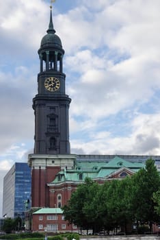 Hamburger Michel church in Hamburg