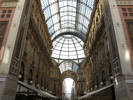 Galleria Vittorio Emanuele II in Milan, Italy