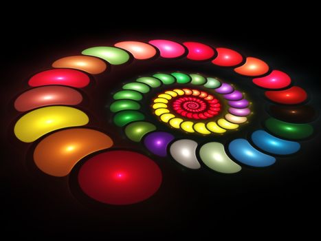 Colorful Spiral