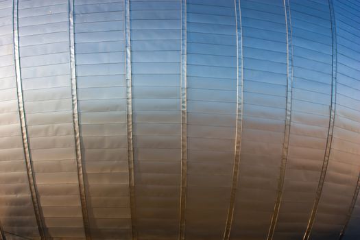 Architectural detail of Glasgow Science Center