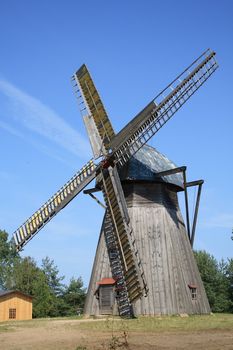 Old windmill from Poland (Wdzydze)