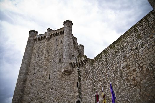 Torija�s Castle in Spain, medieval building.