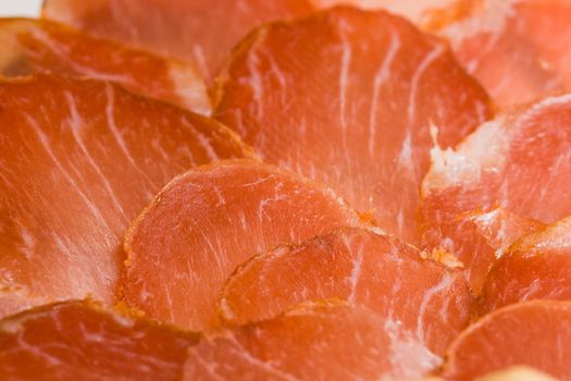 Iberian ready pork loin to taste, cut in slices