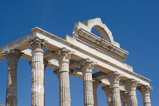 Diana's temple of ancient city of Emerita Augusta, capital of the province Romana of Lusitania