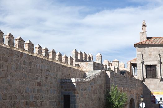 The Medieval city Avila near Madird, Spain