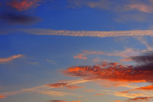 Clouds and sky image collection - taken in different periods from one sight.