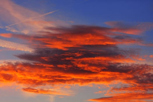Clouds and sky image collection - taken in different periods from one sight.