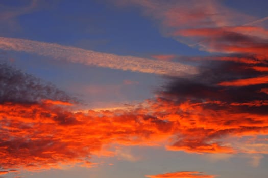 Clouds and sky image collection - taken in different periods from one sight.