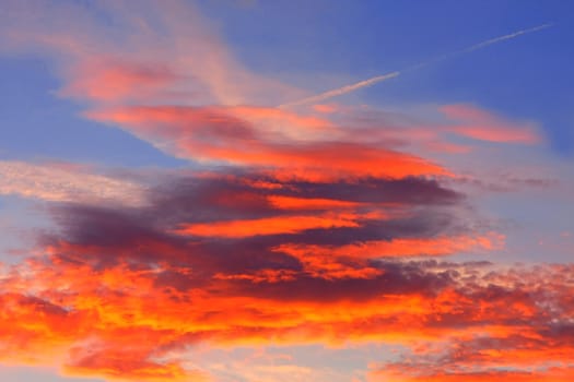 Clouds and sky image collection - taken in different periods from one sight.