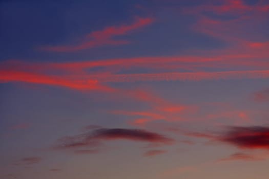 Clouds and sky image collection - taken in different periods from one sight.