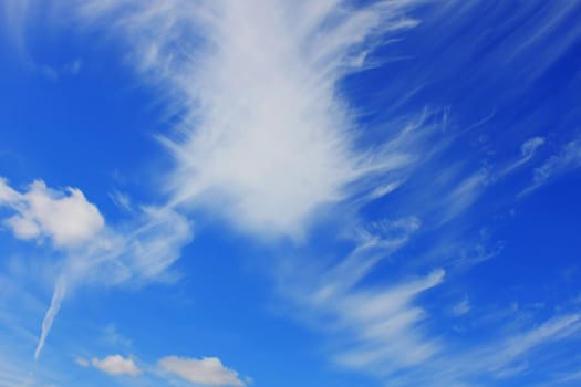 Clouds and sky image collection - taken in different periods from one sight.