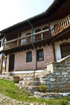 Preobrajenski Monastery near Veliko Turnovo Bulgaria (built in 14th century - collapsed through the ottoman - rebuilt in 19th century)