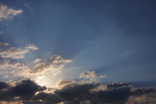 Clouds and sky image collection - taken in different periods from one sight.