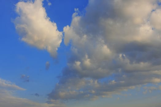 Clouds and sky image collection - taken in different periods from one sight.