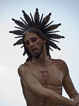 Statue of Jesus Christ during the Good Friday procession in Malta April 10, 2009