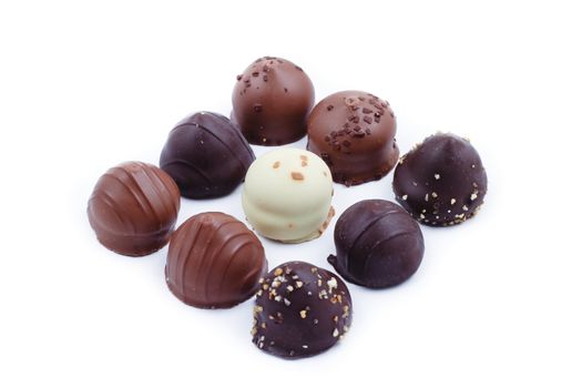 Chocolate truffles assortment