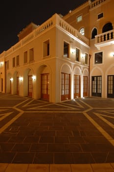 The houses of Italian Riviera style, fisherman wharf, Macao
