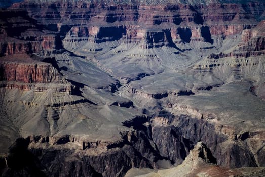 The view of Grand Canyon