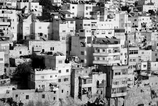 poor district in Jerusalem, Isarel