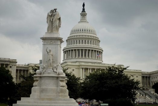 Capitol building in Washington DC