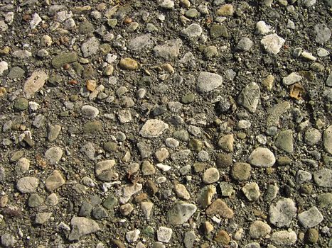 A photograph of stones detailing their texture.