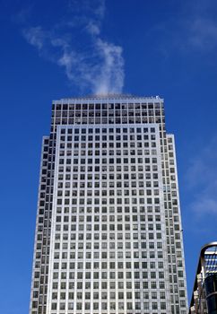 Modern highrise skyscraper steel and glass architecture