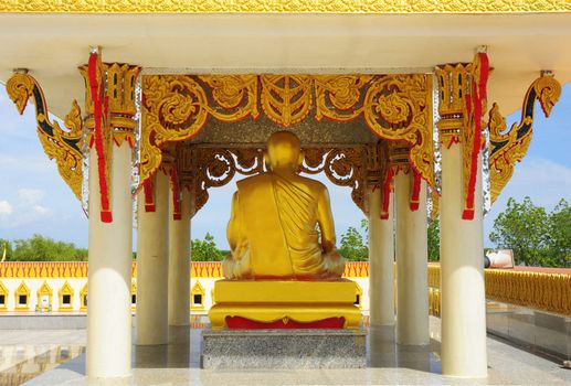 principle Buddha image in a temple, image of Buddha in a temple, decoration, sitting, style, statue
