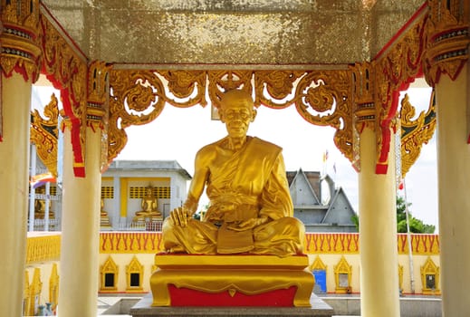 principle Buddha image in a temple, image of Buddha in a temple, decoration, sitting, style, statue