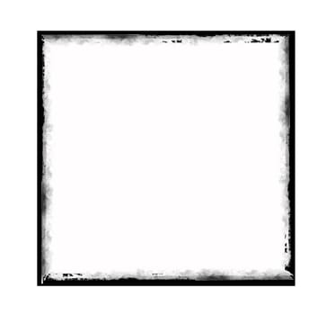 Illustration of the frame in grunge style