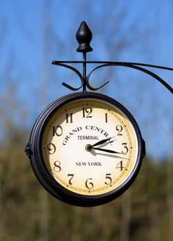 terminal clock time railroad clock
