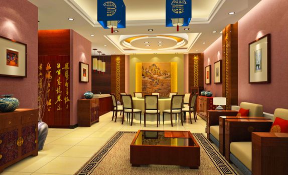 Chinese traditional style restaurants