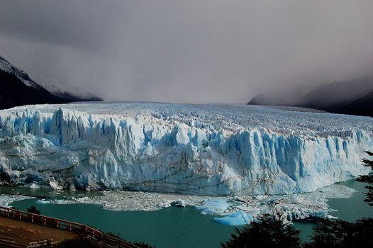 Perito Moreno huge glacier in Calafate southern Patagonia