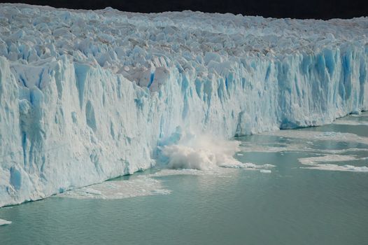 Perito Moreno huge glacier in Calafate southern Patagonia