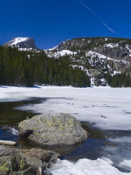 Bear Lake in Rocky Mountain National Park.