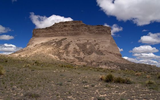 One of the Pawnee Buttes of the Eastern Colorado plains.