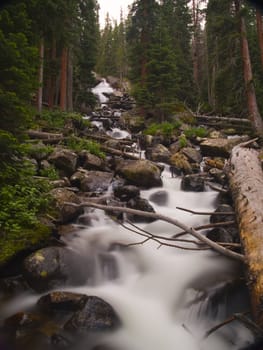 Calypso Cascades - Wild Basin Area, Rocky Mountain National Park