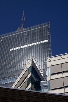 Modern office building (Kista science tower)