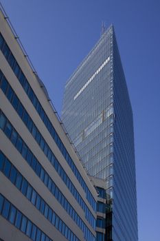 Modern office building (Kista science tower)