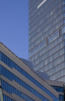 Modern office building (Kista science tower)