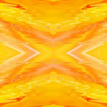 Graphic representation of abstraction of orange colour