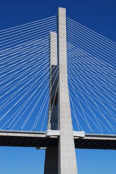 Vasco da Gama Bridge in Lisbon, Portugal